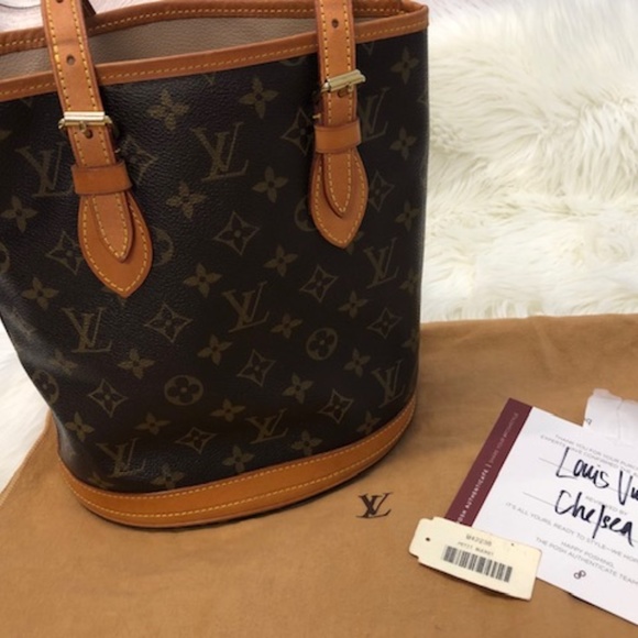 Louis Vuitton Handbags - Authentic Louis Vuitton Monogram Petit Bucket